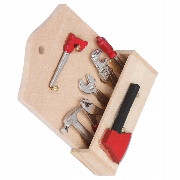 1:12 Puppenhaus-Werkzeugminiaturen mit realistischen Details
