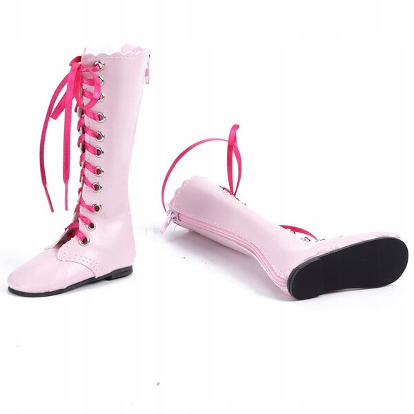 Elegante Schnürschuhe für 60cm Puppen, robust und hochwertig