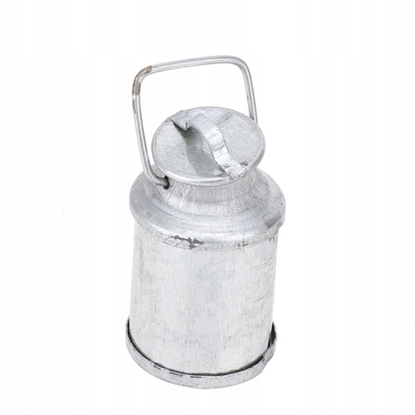 1/12 Miniatur-Milchtopf aus Metall – Puppenhaus-Dekoration