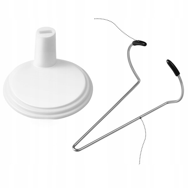Set 4 supporti espositivi per bambole con base stabile in PVC 9x5,5 cm