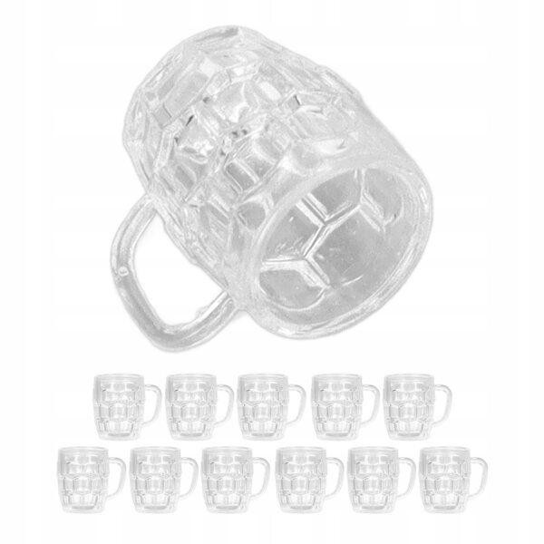 Mini Cups bicchieri miniatura trasparenti decorativi per feste e giochi