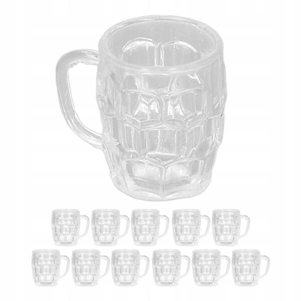 Mini Cups bicchieri miniatura trasparenti decorativi per feste e giochi