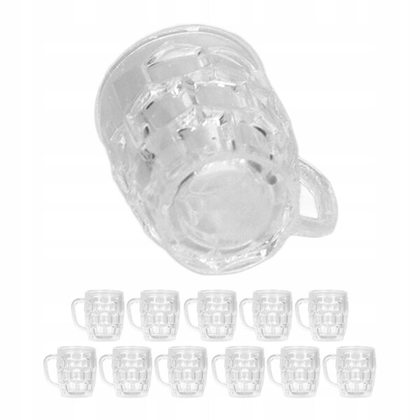Mini Cups bicchieri miniatura trasparenti decorativi per feste e giochi