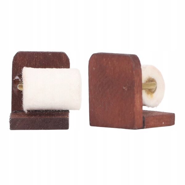 Miniatura Dispenser Rotolo Carta 1:12 per Casa delle Bambole, Dettaglio Realistico