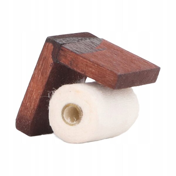 Miniatura Dispenser Rotolo Carta 1:12 per Casa delle Bambole, Dettaglio Realistico