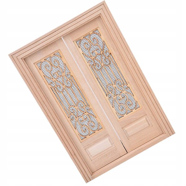 Mobili in legno per casetta delle bambole 1:12 DIY non verniciati