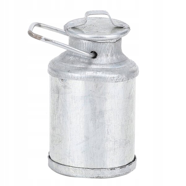 Metallminiatur für Puppenhäuser: kleines Milchkännchen im Maßstab 1:12