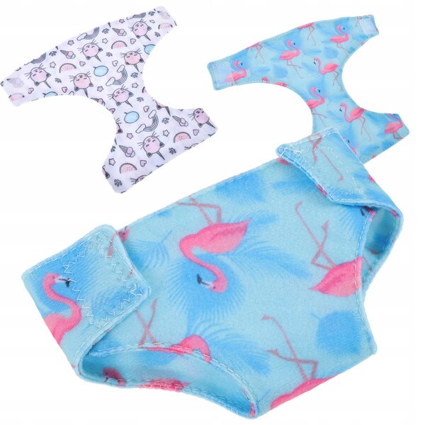 Set 3 Mini Biancheria Intima per Bambole 18 Pollici, Colori Assortiti