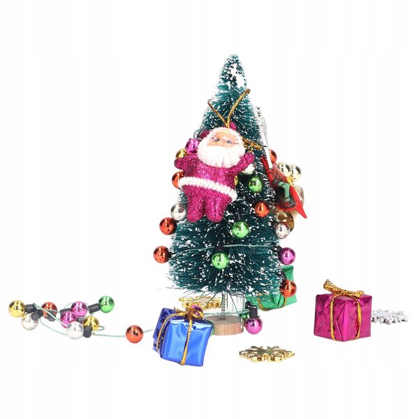 DIY Puppenhaus mit Weihnachtsbaum: Hervorragende Verarbeitung und Weihnachtsdekoration