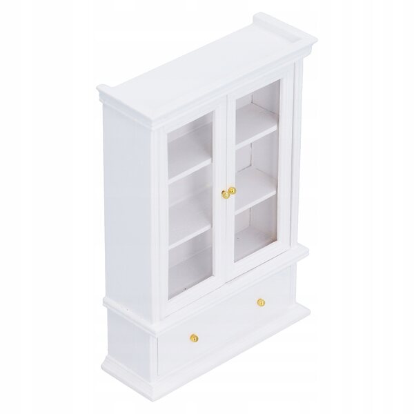 Miniatura mobile 1:12 per casa delle bambole con finitura effetto legno