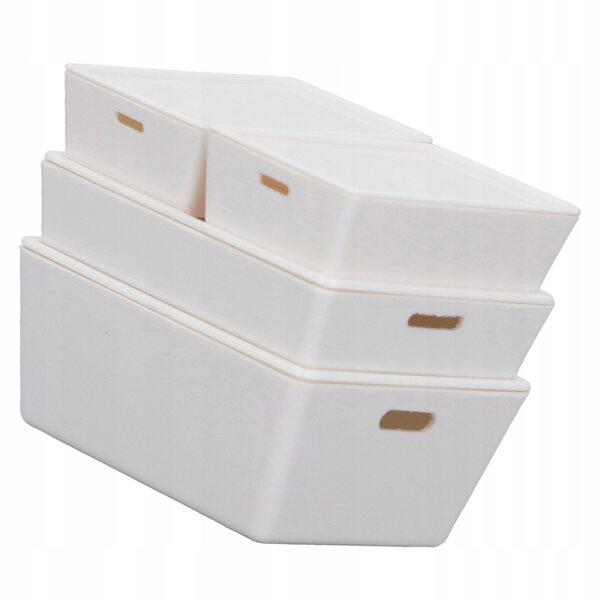 Set 4 Scatole per Casa delle Bambole Dettagli Precisi Compatibili Scala 1:6 e 1:12