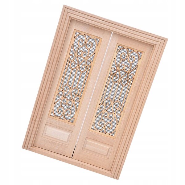 Mobili in legno grezzo scala 1:12 per casa delle bambole DIY miniatura