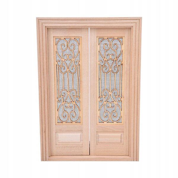 Mobili in legno grezzo scala 1:12 per casa delle bambole DIY miniatura