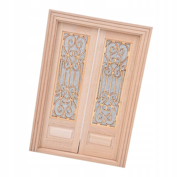 Mobili in legno grezzo scala 1:12 per casa delle bambole DIY miniatura