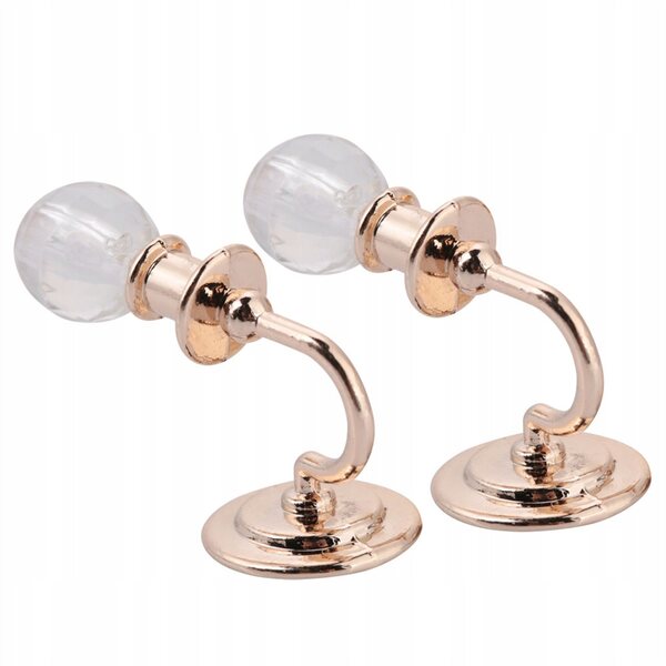 2szt. Lampa ścienna ze stopu Modelu Dekoracja Lampa wystawowa do XX