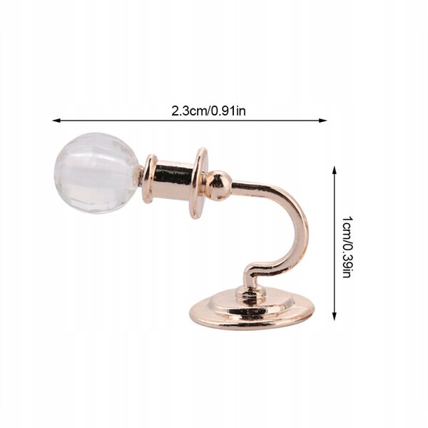 2szt. Lampa ścienna ze stopu Modelu Dekoracja Lampa wystawowa do XX