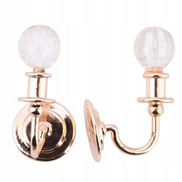 2szt. Lampa ścienna ze stopu Modelu Dekoracja Lampa wystawowa do XX