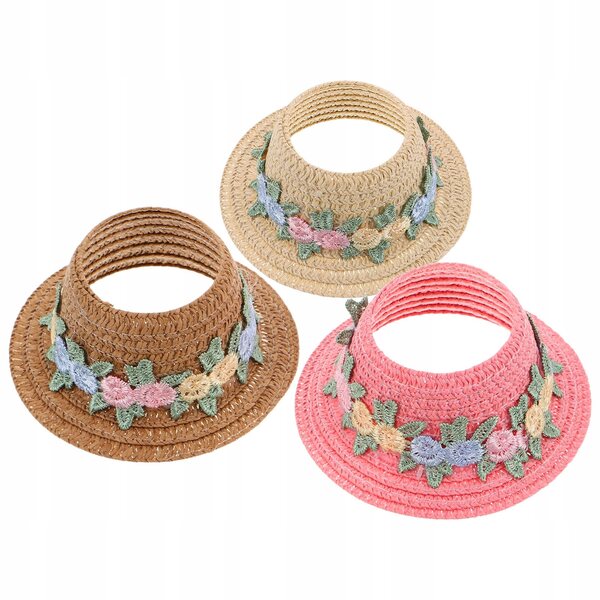 Set 3 Mini Cappelli Colorati per Bambole - Accessori Creativi e Decorazioni