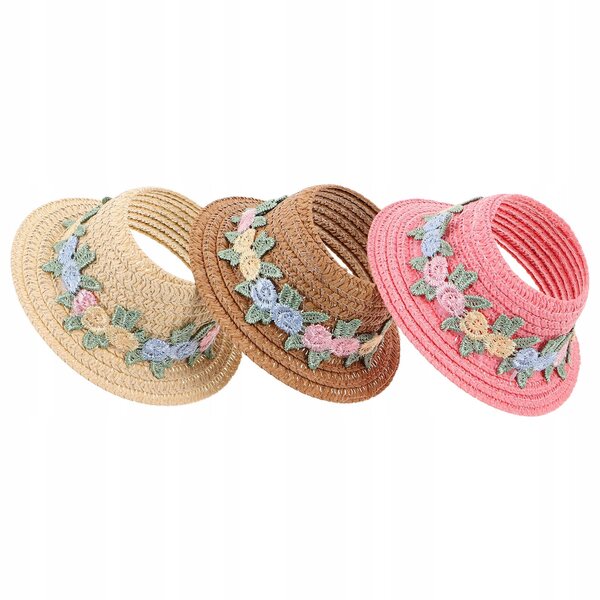 Set 3 Mini Cappelli Colorati per Bambole - Accessori Creativi e Decorazioni
