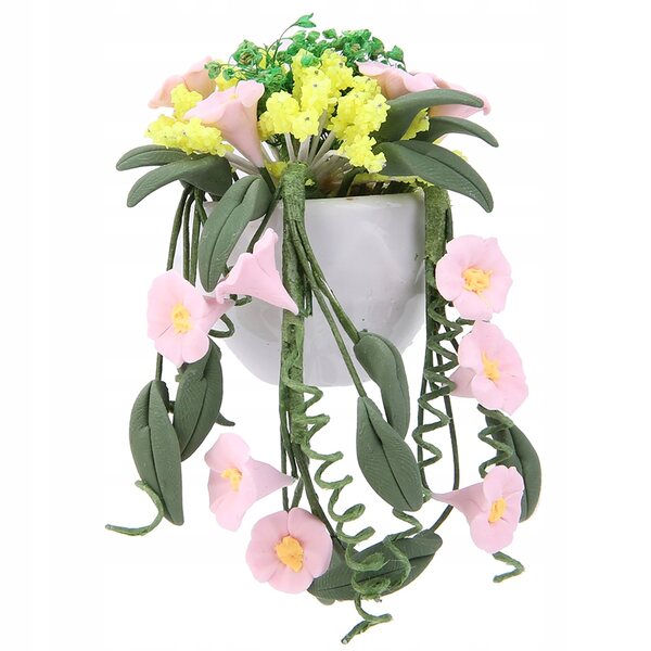 1:12 Miniatur-Blumendekorationen für Puppenhäuser, elegante und farbenfrohe Accessoires