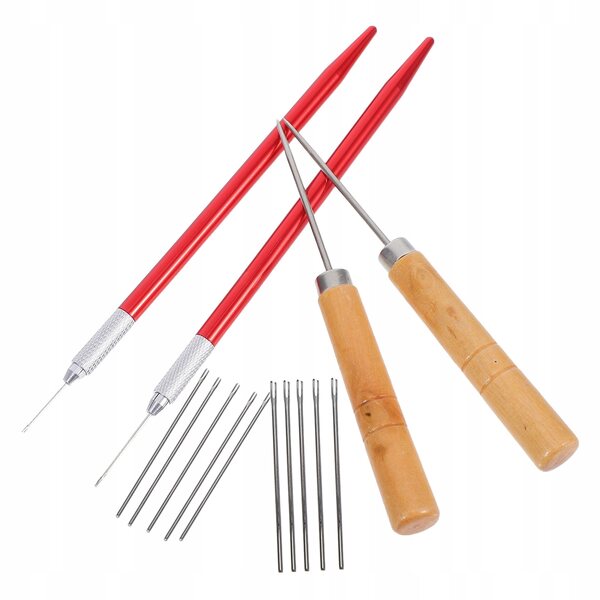 Professionelles Set aus Metallnadeln für die Haartransplantation bei Puppen und Perücken