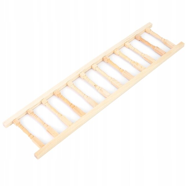Mini Mobili in Legno con Corrimano per Casa delle Bambole 1:12 - Accessori Decorativi