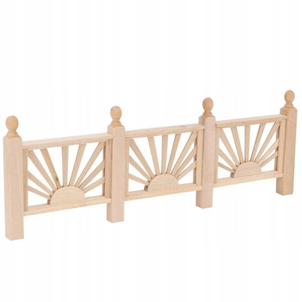 Miniatura ringhiera per casa delle bambole 1:12 decorazione giardino e balcone