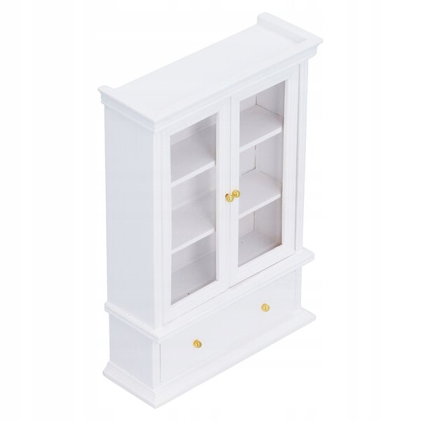 1:12 Möbelminiatur mit Holzeffekt für Puppenhaus, dekorative Garderobe