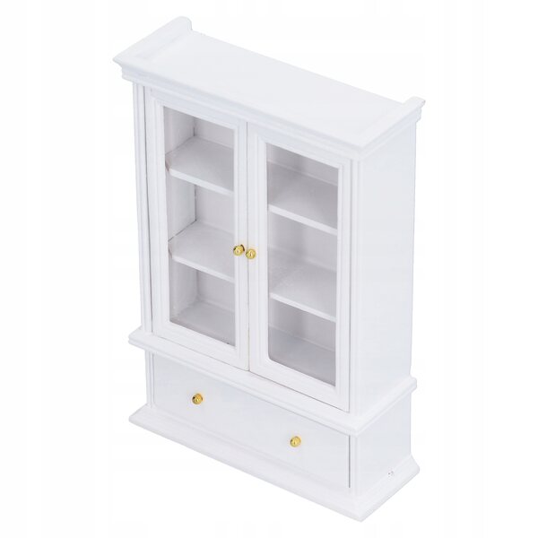 1:12 Möbelminiatur mit Holzeffekt für Puppenhaus, dekorative Garderobe