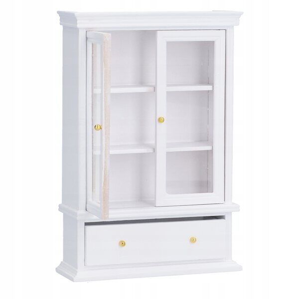 1:12 Möbelminiatur mit Holzeffekt für Puppenhaus, dekorative Garderobe