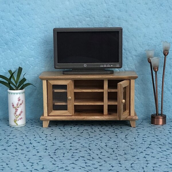 Mini TV LCD in Scala 1:12 per Case delle Bambole - Accessorio Moderno e Dettagliato