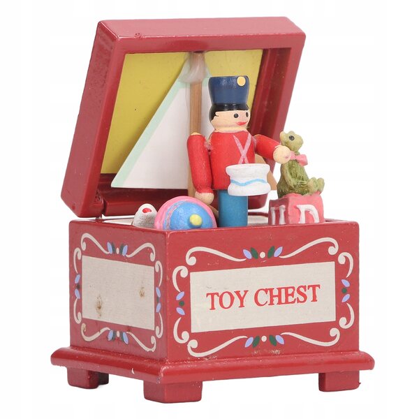 Miniatura Scatola Vintage in Legno per Bambole 1:12 - Scrigno Decorativo e Sicuro