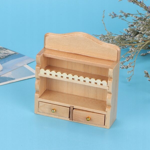 Miniatura cucina da parete 1:12 per casa delle bambole modellino di alta qualità