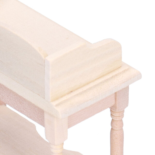 1:12 Miniatur-Schreibtisch für ein Puppenhaus – DIY-Set, kreativ und sicher
