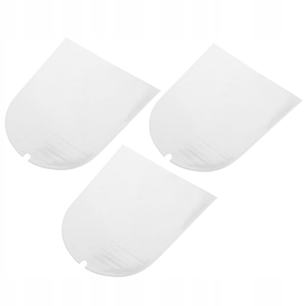 3 Stück wasserdichte transparente Puppenschutzhüllen aus PVC