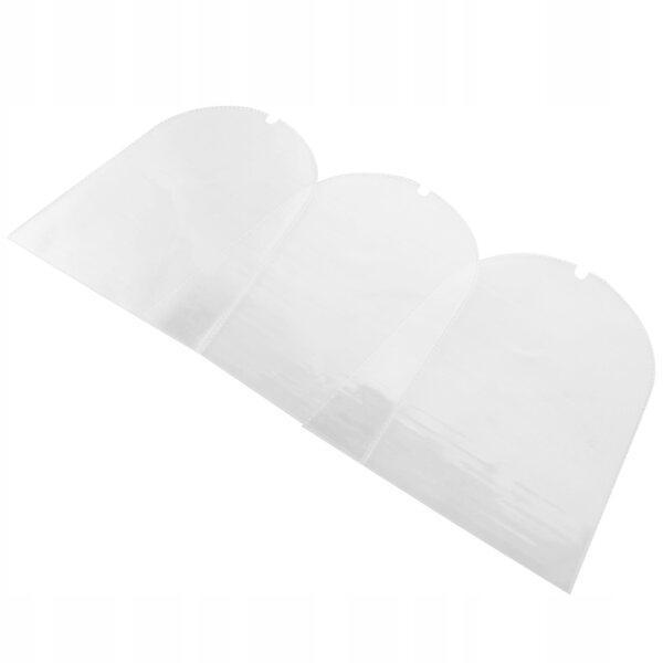 3 Stück wasserdichte transparente Puppenschutzhüllen aus PVC