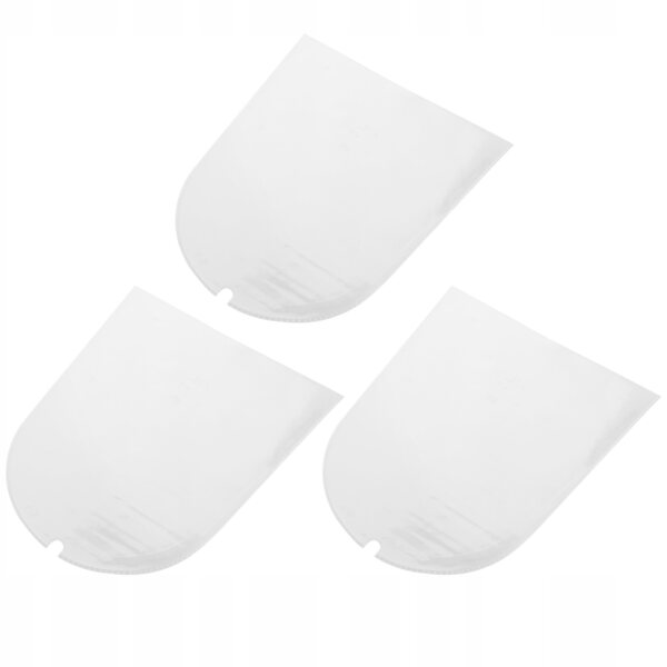 3 Stück wasserdichte transparente Puppenschutzhüllen aus PVC