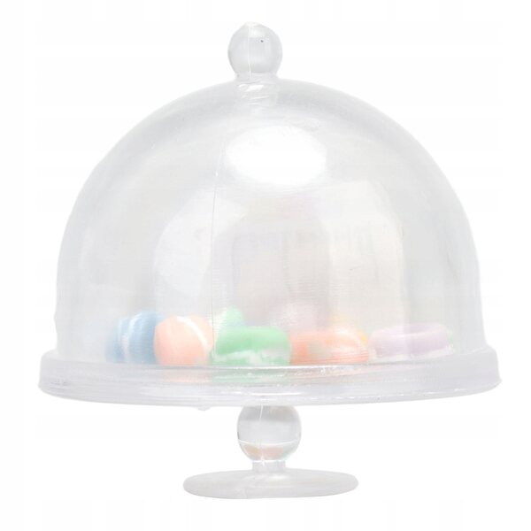 Set 5 Miniature Dolci Macaron per Case delle Bambole in Resina Resistente