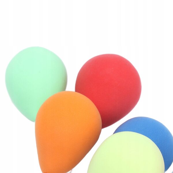 Set 8 Palloncini Miniatura 1:12 Colorati in Schiuma per Casa delle Bambole