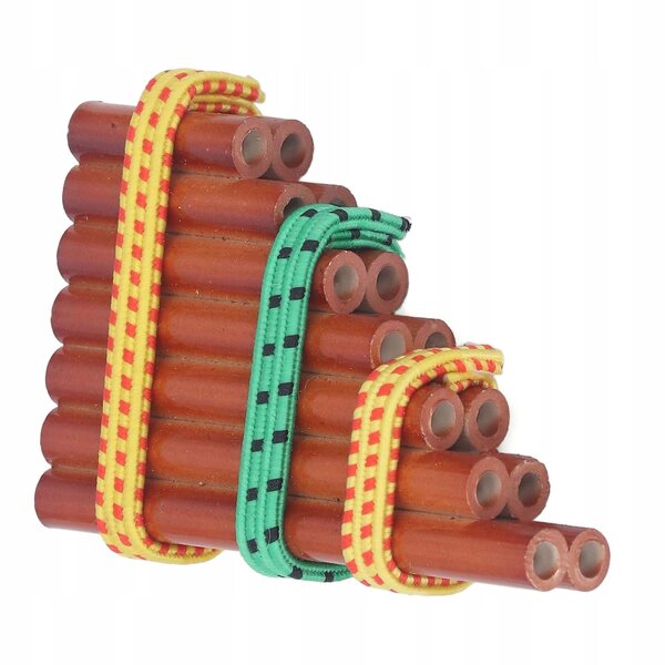 Miniatura flauto bambù per casa delle bambole decorazione e gioco educativo