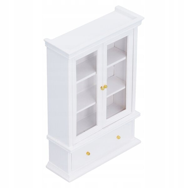 Maßstab 1:12 Puppenhaus Holzmöbel Miniatur Dekoschrank