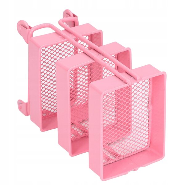 3-stöckiges Puppenhaus mit stabilen Metallrädern und filigranem Design