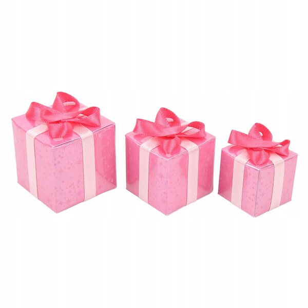 3er-Set Mini-Dekorationsboxen 1/12 Papierboxen für Heimwerker und Modellbau