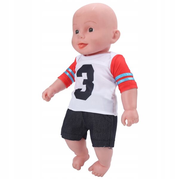 Set abbigliamento T-Shirt per bambola 18 pollici - completo maglietta e pantaloncini