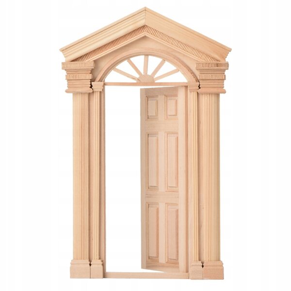1:12 Miniaturhaus aus Holz für Puppenzubehör und DIY-Dekorationen