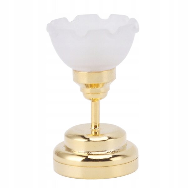 Lampada LED Modello Fiore 1:12 per Casa delle Bambole - Decorazione Miniatura