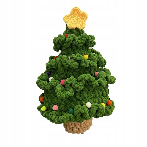 Komplettset zur Herstellung einer gehäkelten Weihnachtsdekoration für Anfänger
