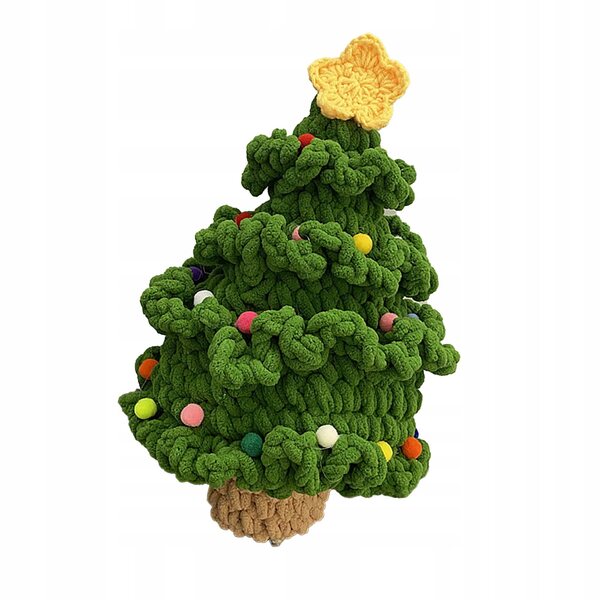 Komplettset zur Herstellung einer gehäkelten Weihnachtsdekoration für Anfänger