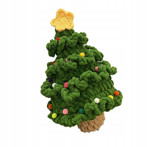 Komplettset zur Herstellung einer gehäkelten Weihnachtsdekoration für Anfänger