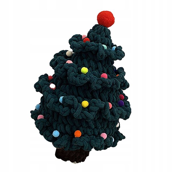 Komplettes Weihnachtsbaum-Häkelset für Anfänger mit Zubehör